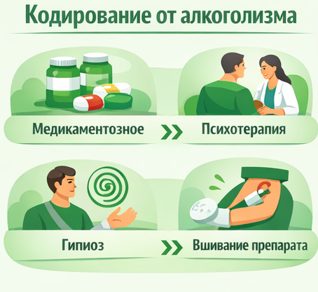 кодирование от алкоголизма в Пскове Санати